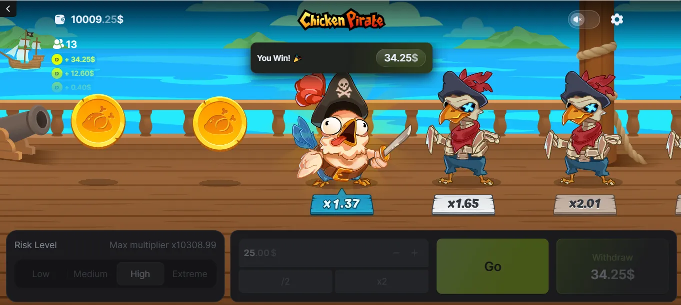 Chicken Pirate demo